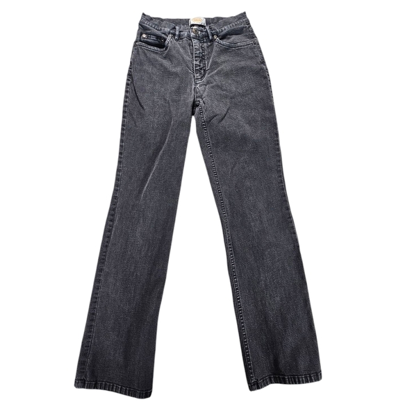 Talbots Stretch Black Jeans Size 2 - Picture 1 of 5